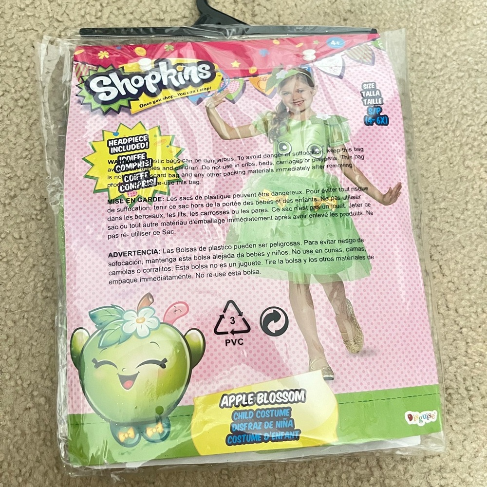 Shopkins Apple blossom Halloween costume!